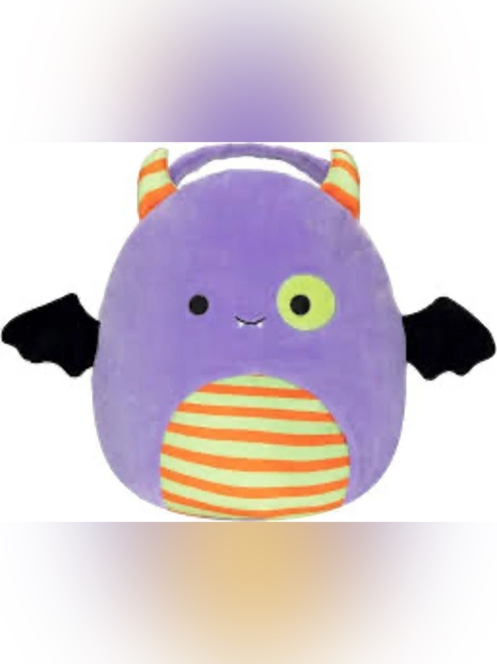 Squishmallows Blas the Purple Bat Treat Pail